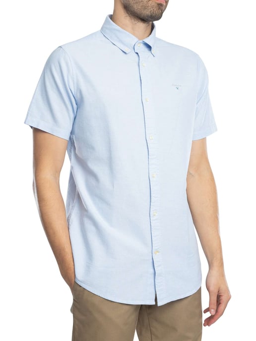 Barbour Oxtown Overhemd Met Korte Mouwen En Op Maat Gemaakt, Blauw - Image 2