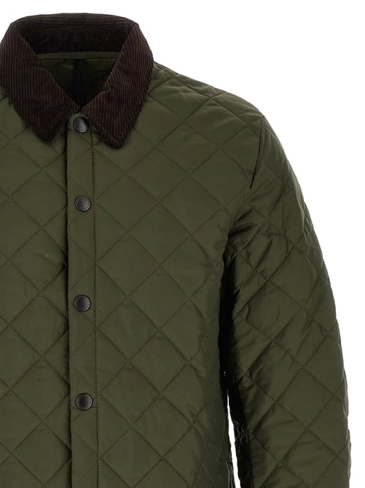 Barbour Heritage Liddesdale Gewatteerd Jack, Groen - Image 3