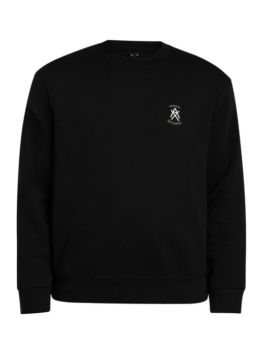 Armani Exchange Chest Logo Sweatshirt, Zwart - Image 5