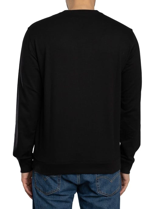 EA7 Echo Graphic Sweatshirt, Zwart - Image 3