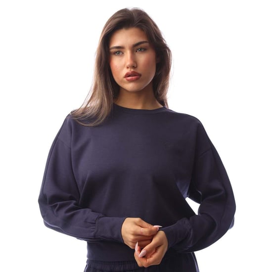 Emporio Armani Dames/Dames Relaxed Fit Sweatshirt (Blauw) - Image 3