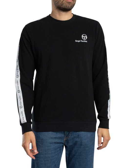 Sergio Tacchini Delman-Sweatshirt, Zwart - Image 1