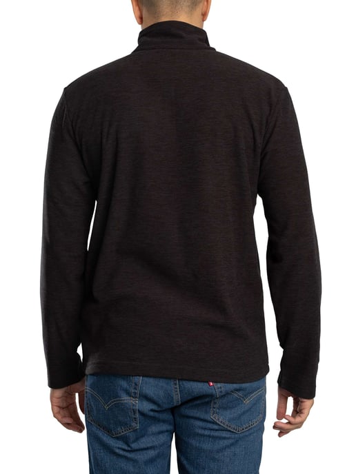 Regatta Thompson Marl Fleece Met Halve Rits, Grijs - Image 3