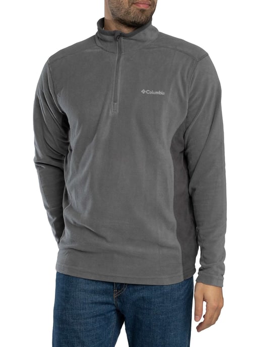 Columbia Klamth-Serie Fleece Met Halve Rits, Grijs - Image 2
