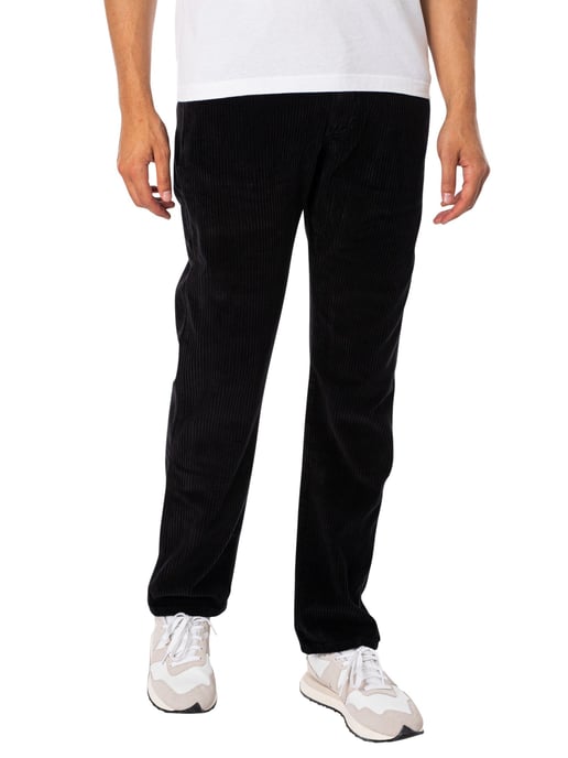 Lois Jeans Nieuwe Dallas Jumbo Cord Jeans, Zwart - Image 1