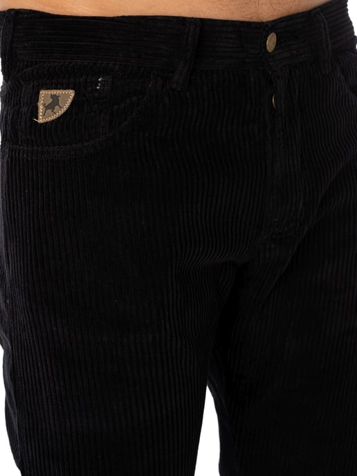 Lois Jeans Nieuwe Dallas Jumbo Cord Jeans, Zwart - Image 6