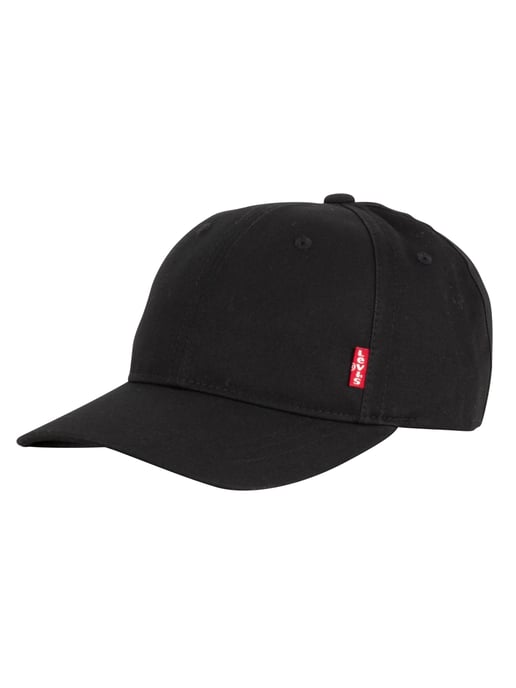 Levi's Red Tab Baseball Cap, Zwart - Image 1