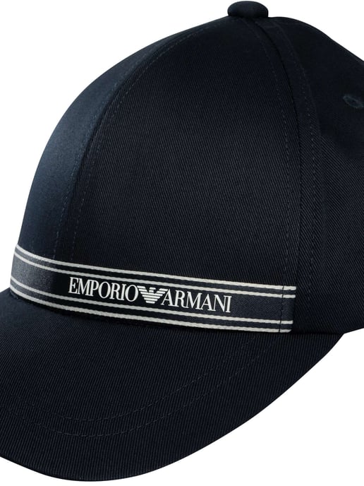 Emporio Armani Merkstreep Pet, Blauw - Image 6
