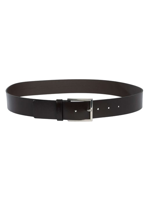 HUGO Giaspo Lederen Riem, Bruin - Image 4
