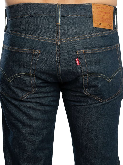 Levi's 501 Spijkerbroek Met Originele Pasvorm, Blauw - Image 4