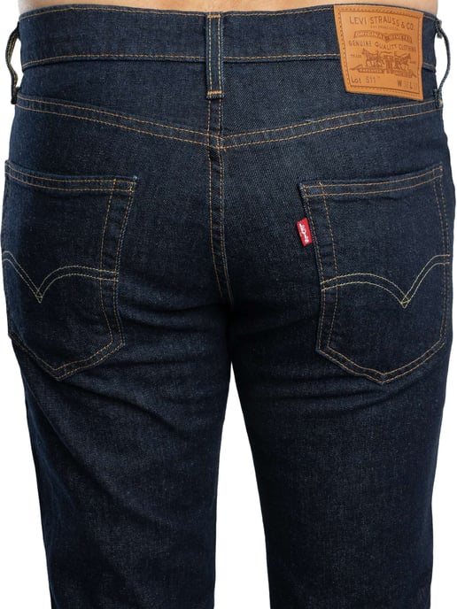 Levi's 511 Slim Jeans, Blauw - Image 4