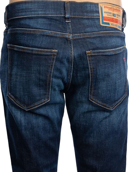 Diesel 2019 D-Strukt Slanke Jeans, Blauw - Image 4