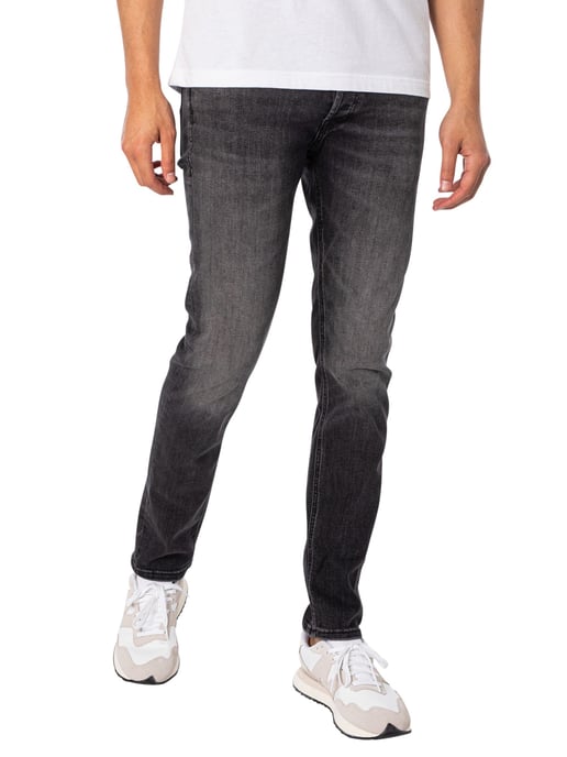 Jack & Jones Glenn Original 817 Slim Jeans, Zwart - Image 1