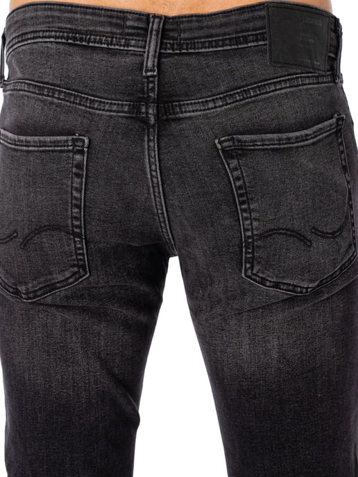 Jack & Jones Glenn Original 817 Slim Jeans, Zwart - Image 4