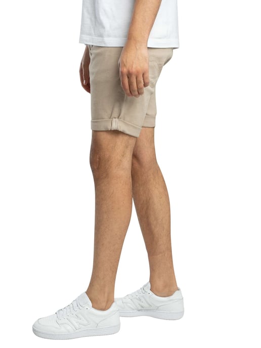 Replay RBJ 981 Denim Tapered Shorts, Beige - Image 2