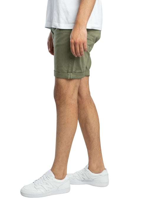 Replay RBJ 981 Denim Tapered Shorts, Groen - Image 2