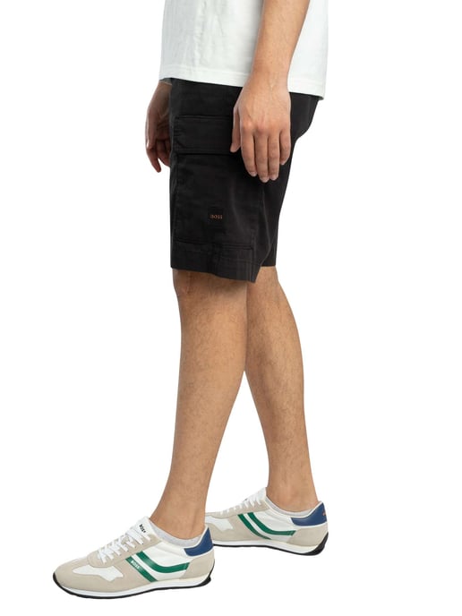 BOSS Sisla Relaxed Cargo Shorts, Zwart - Image 2