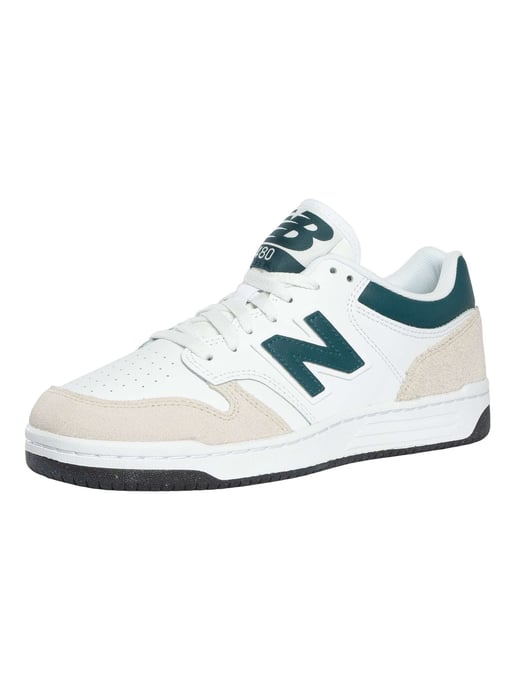 New Balance 480 Leren Sneakers, Wit - Image 1
