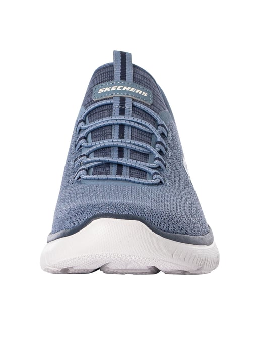 Skechers Slip-Ins Summits High Range-Sneakers, Blauw - Image 4