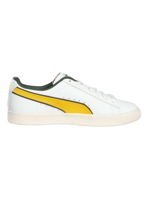 Puma Clyde Varsity Trainers, Wit - Image 3