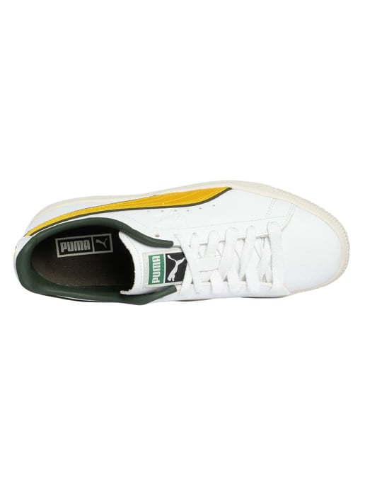 Puma Clyde Varsity Trainers, Wit - Image 6