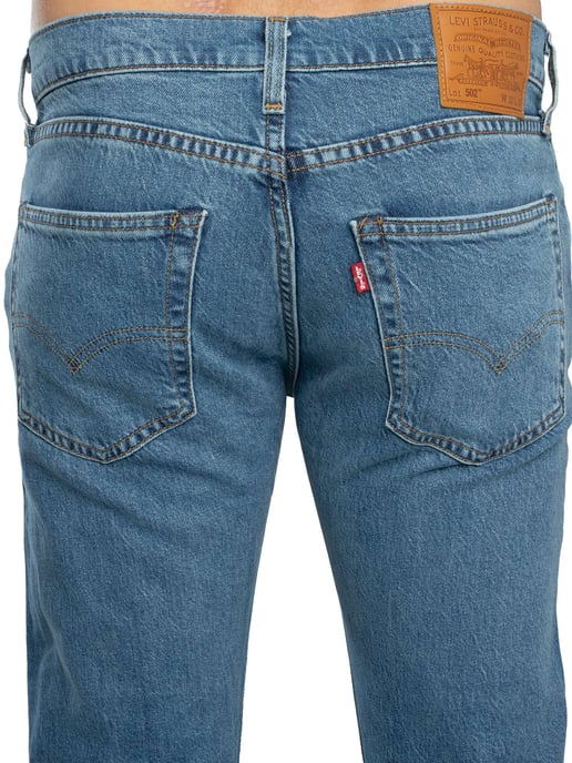 Levi's 502 Conische Jeans, Blauw - Image 4