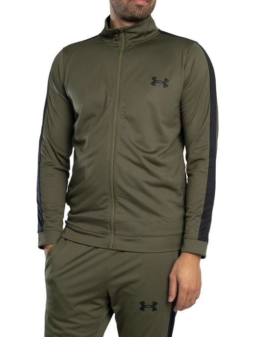 Under Armour Gebreid Trainingspak, Groen - Image 3