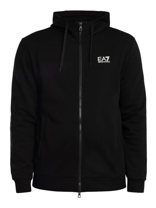 EA7 Train Core Zip Hoodie Trainingspak, Zwart - Image 6