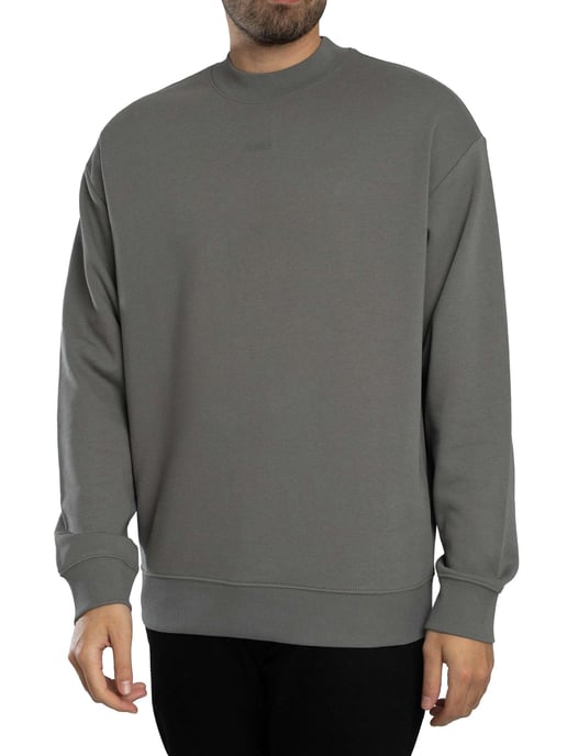 HUGO Dapocrew-Sweatshirt, Grijs - Image 1