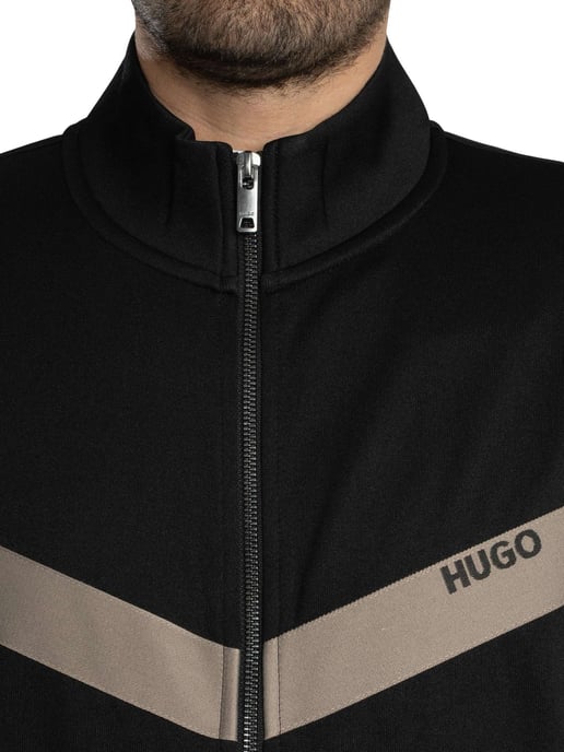 HUGO Darti Trainingsjack, Zwart - Image 5