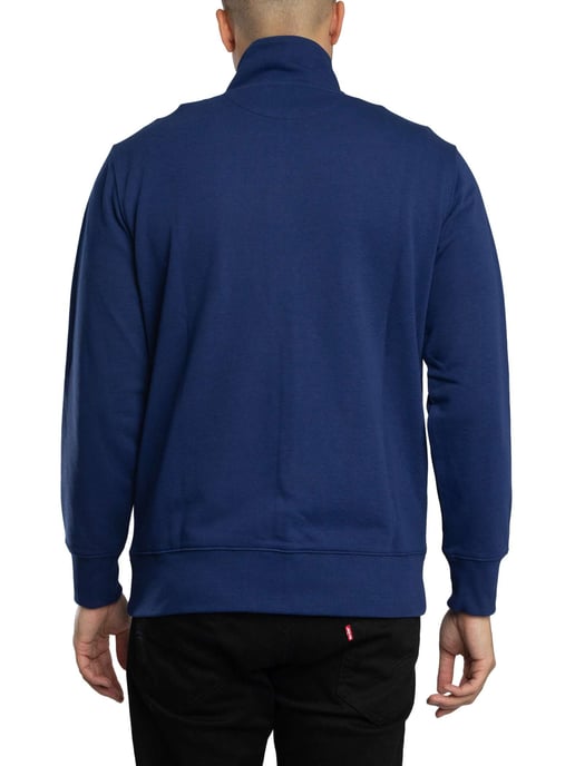 GANT Normale Shield Volledige Ritssluiting Track Top, Blauw - Image 3