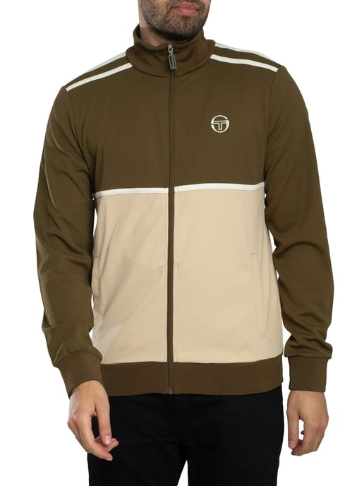 Sergio Tacchini Locchi Trainingsjack, Bruin - Image 1