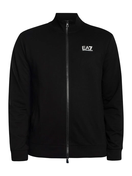 EA7 Aperta Zip Track Jacket, Zwart - Image 5