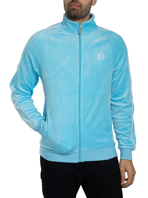 Sergio Tacchini Tasso Velours Trainingsjack, Blauw - Image 1