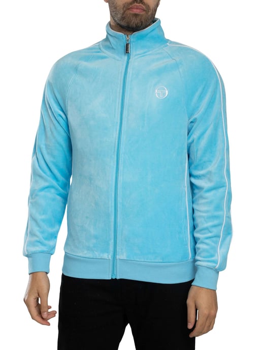 Sergio Tacchini Tasso Velours Trainingsjack, Blauw - Image 2