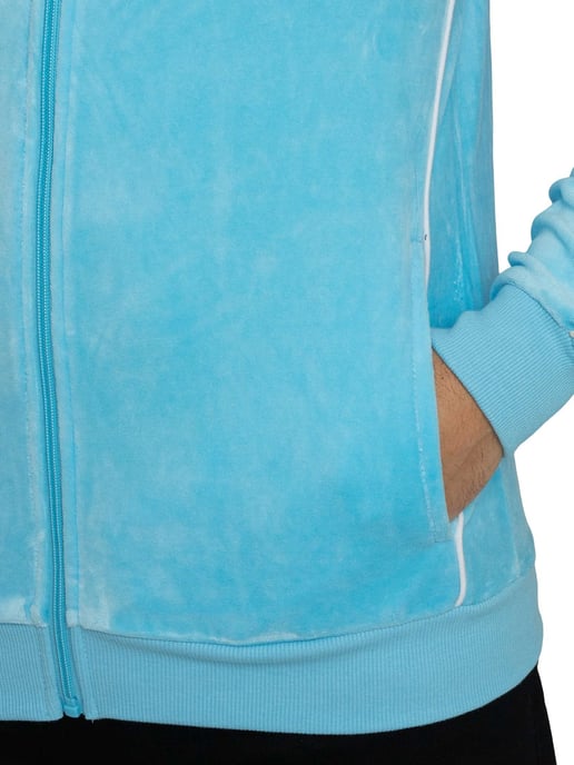 Sergio Tacchini Tasso Velours Trainingsjack, Blauw - Image 4