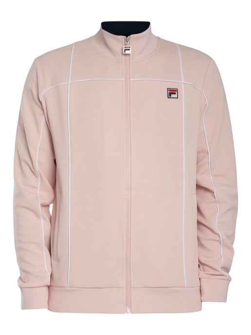 Fila Armando Trainingsjack Met Contrasterende Biezen, Roze - Image 6