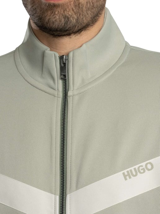HUGO Darti Trainingsjack, Groen - Image 5