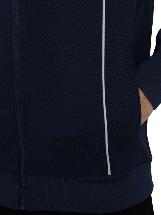 Fila Armando Trainingsjack Met Contrasterende Biezen, Blauw - Image 4