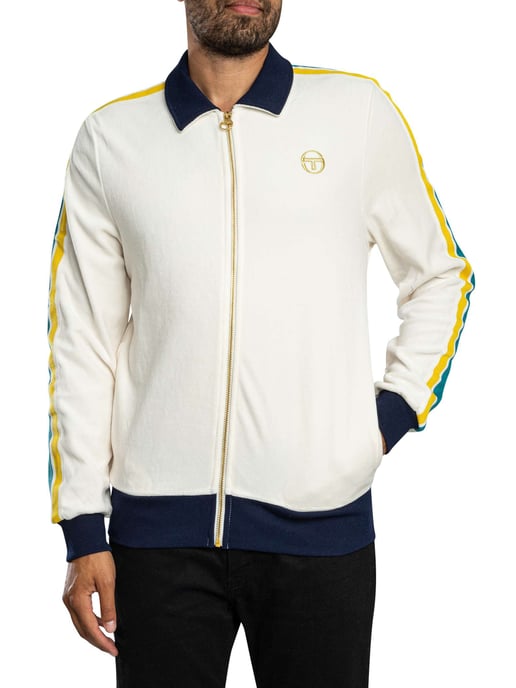 Sergio Tacchini Monte Velours Trainingsjack, Wit - Image 2