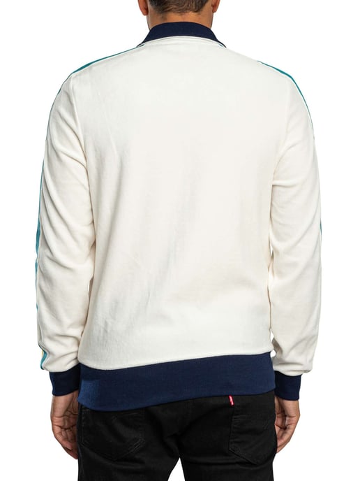 Sergio Tacchini Monte Velours Trainingsjack, Wit - Image 3