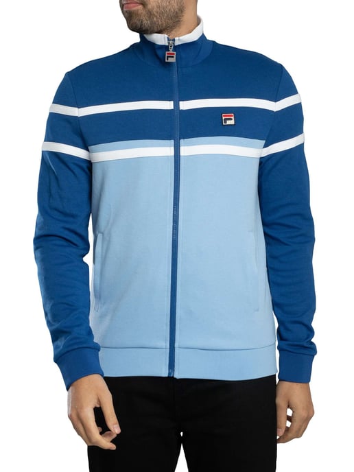 Fila Giovanni Trainingsjack Met Contrasterende Panelen, Blauw - Image 2