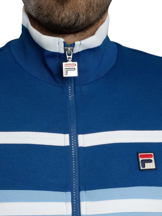 Fila Giovanni Trainingsjack Met Contrasterende Panelen, Blauw - Image 5