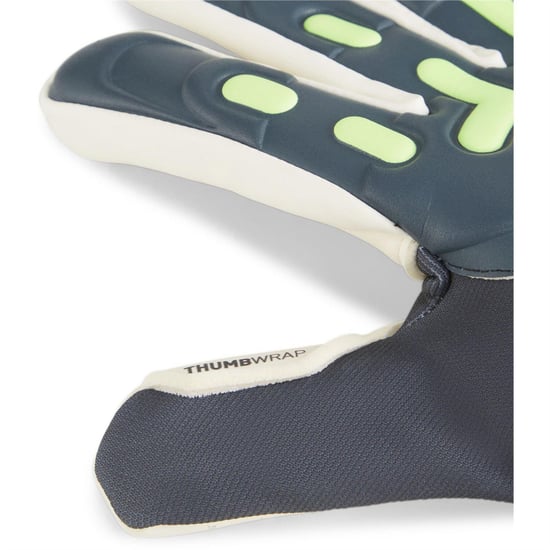 Puma Unisex-keepershandschoenen voor volwassenen met 'Future'-motief (Grijs/Groen) - Image 2