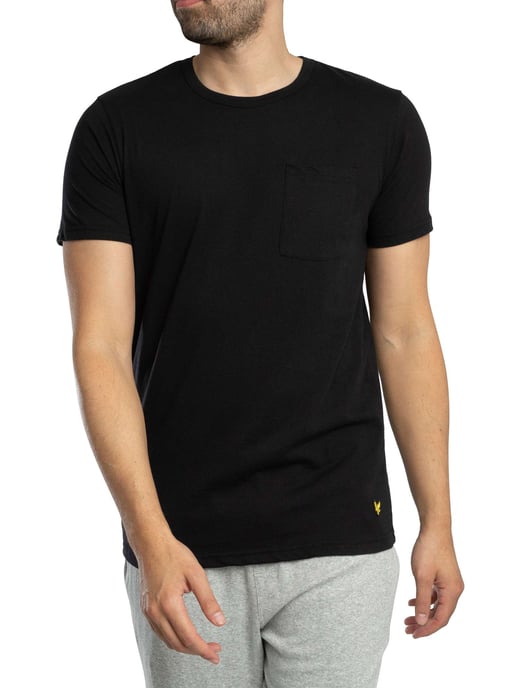 Lyle & Scott Basic 2-Pack T-Shirt Met Zakje, Veelkleurig - Image 2