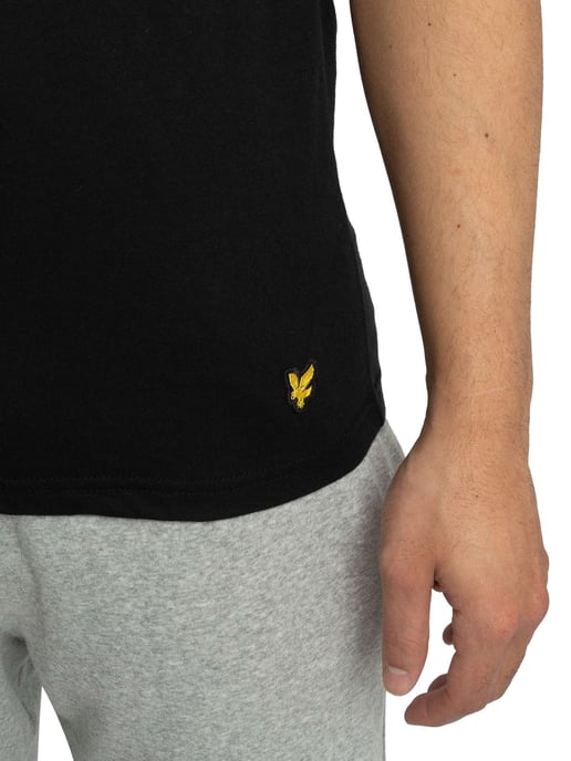 Lyle & Scott Basic 2-Pack T-Shirt Met Zakje, Veelkleurig - Image 4