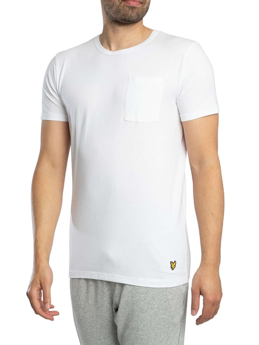 Lyle & Scott Basic 2-Pack T-Shirt Met Zakje, Veelkleurig - Image 6