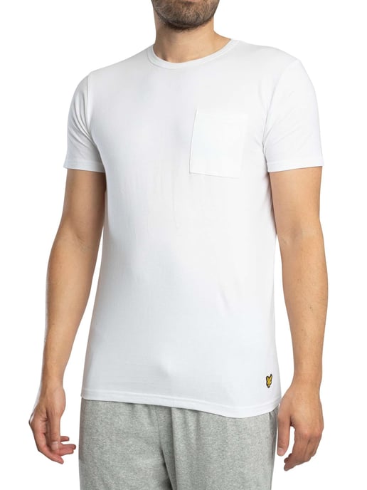 Lyle & Scott Basic 2-Pack T-Shirt Met Zakje, Veelkleurig - Image 2