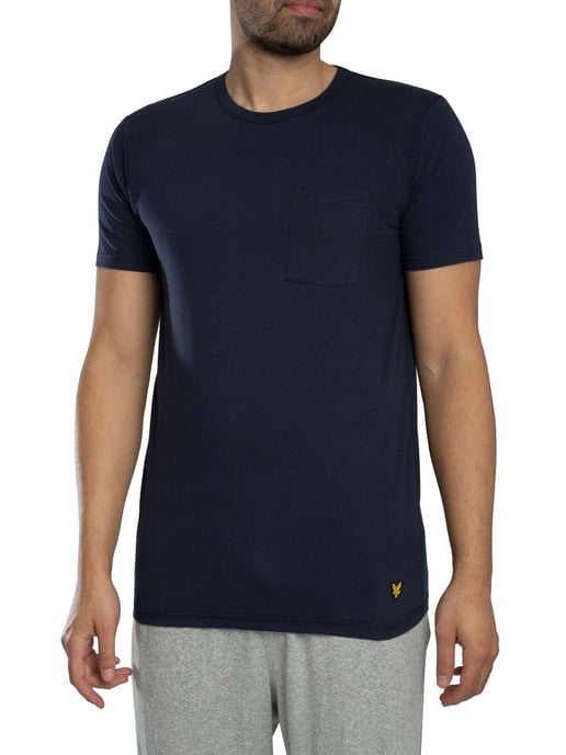 Lyle & Scott 2-Pack Basic Lounge T-Shirts Met Zakje, Veelkleurig - Image 2