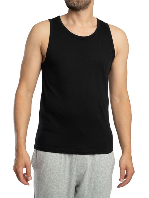 Emporio Armani Set Van 2 Lounge Tanktops, Zwart - Image 2